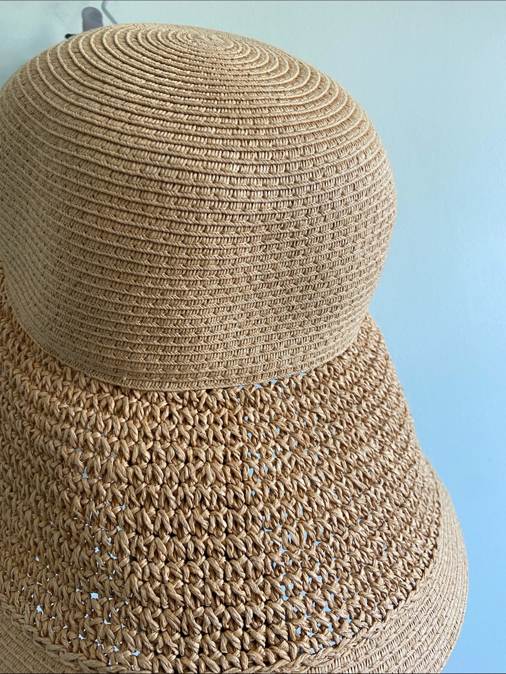 J. Crew Woven Straw Sun Hat in Natural Tan - Picture 4 of 6